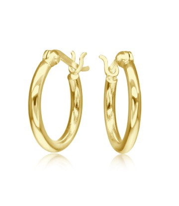 Classic Silver Hoop Earring HO-1747-GP